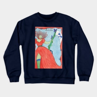 The Death Tarot Card Crewneck Sweatshirt